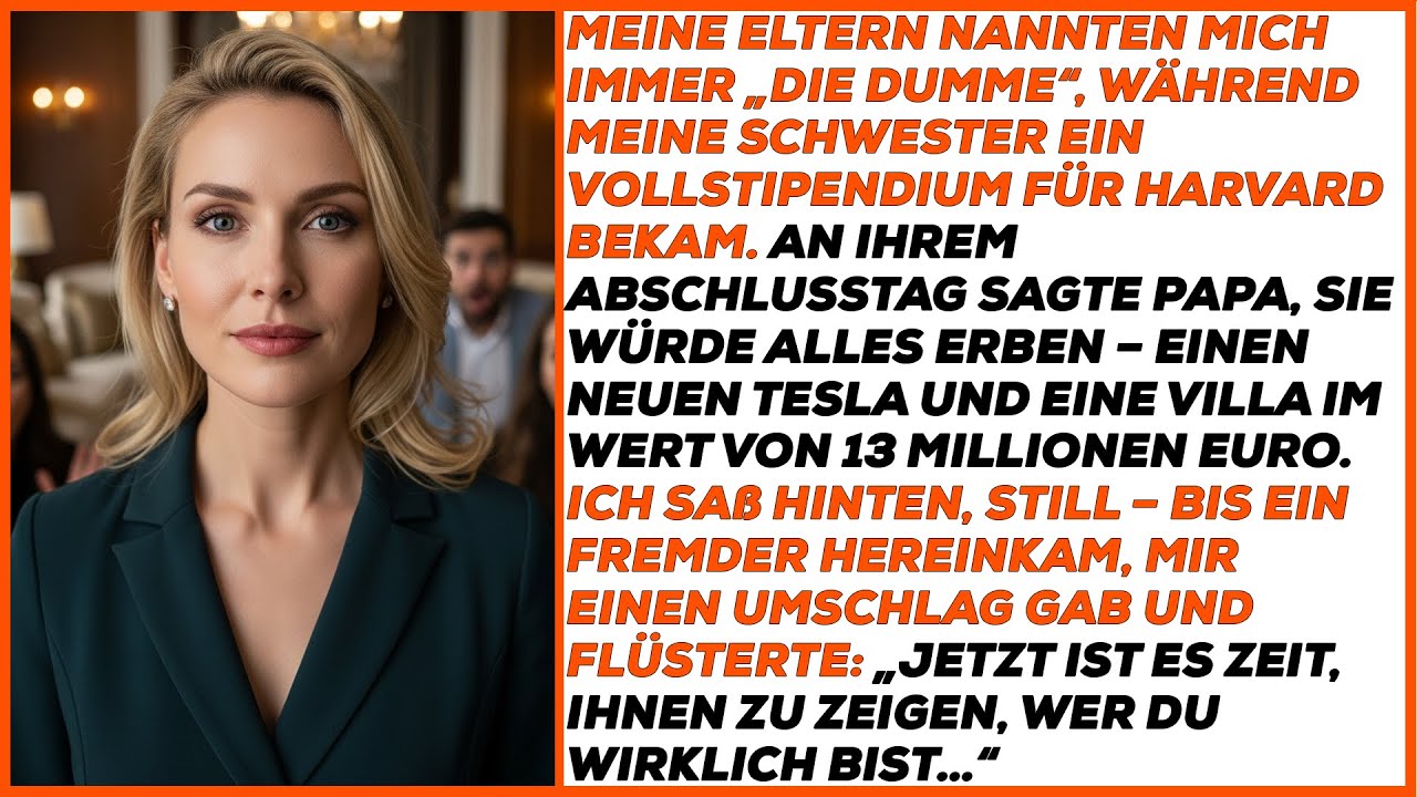 Meine Eltern verspotteten mich als „dumm“ – ein Scheck über 47 Mio € widerlegte alles.