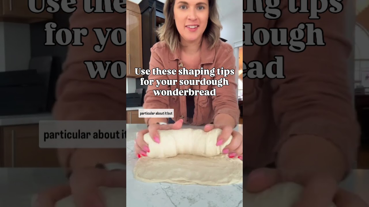 Shaping tips for the viral sourdough Wonderbread copycat recipe