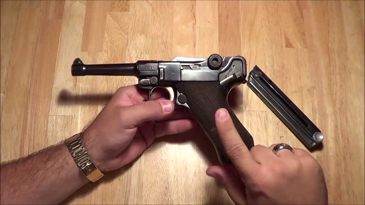 LUGER P.08 S/42 How it works