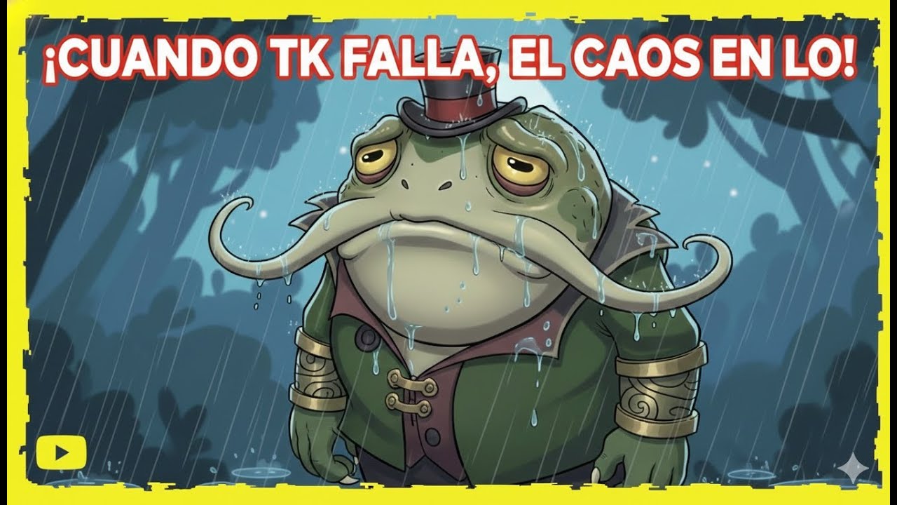 ¡Cuando TK falla, la partida se vuelve un caos en LoL!