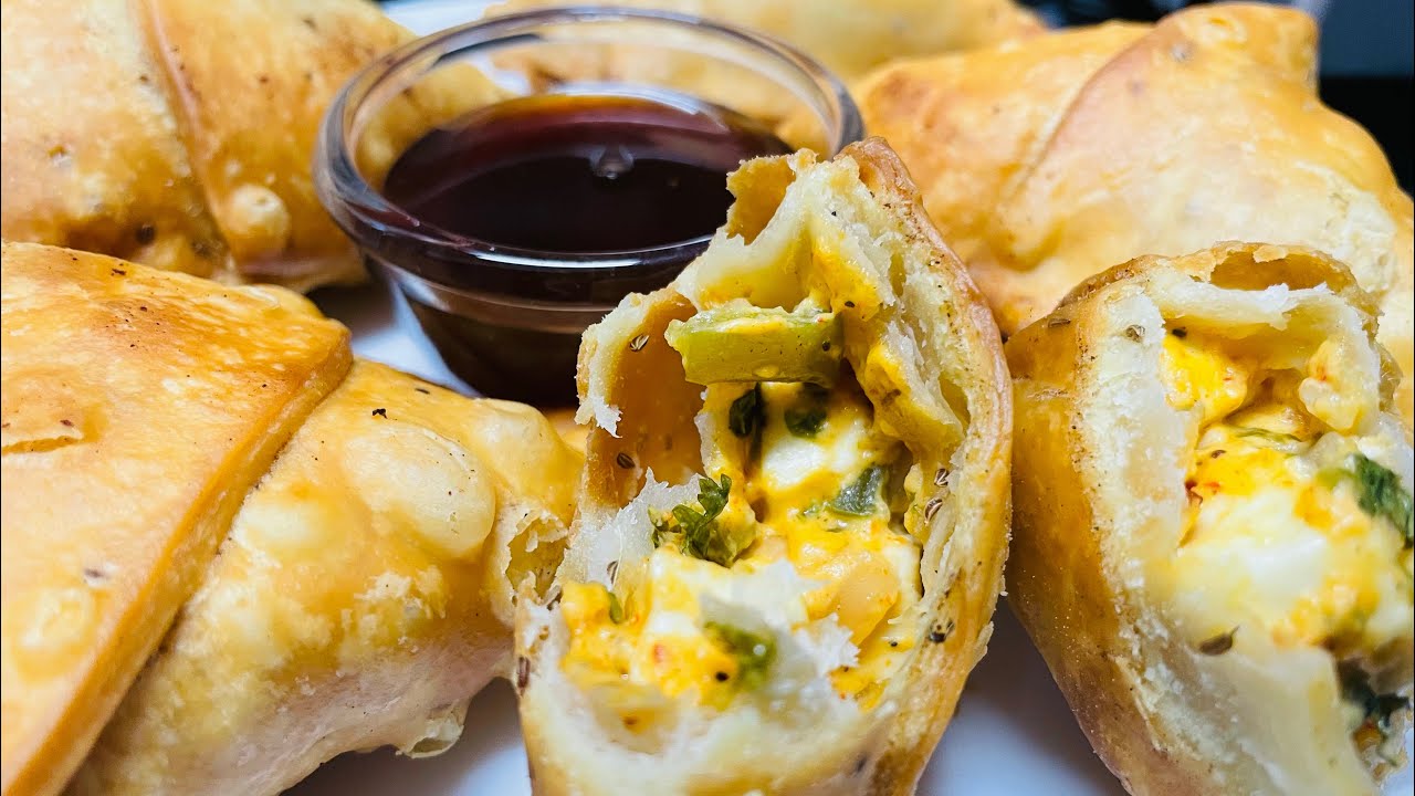 Paneer Malai Samosa Recipe | Khasta Paneer Samosa | How to Make Paneer malai Samosa in Hindi