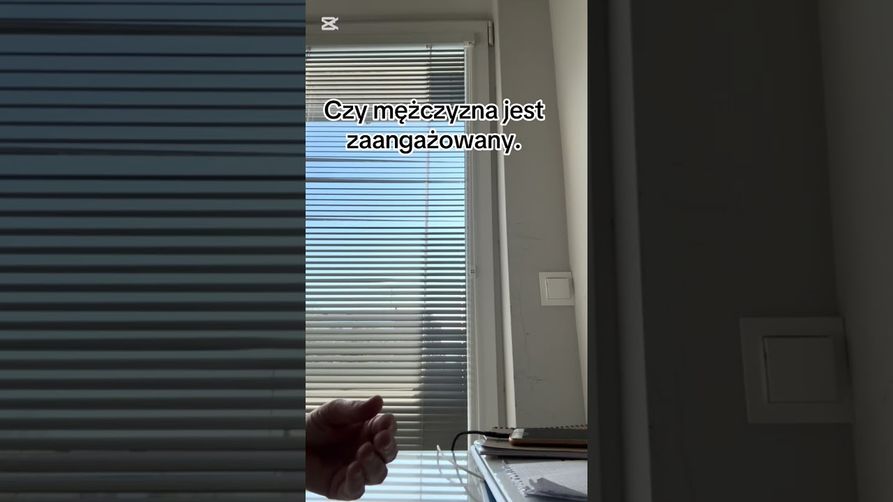 „Czy mężczyzna jest zaangażowany”. 
