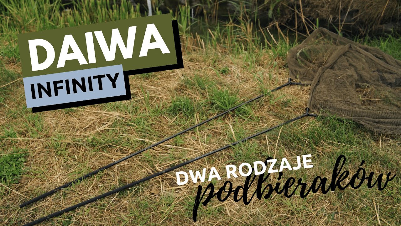 Podbierak – bez tego karpiarz obejść się nie może. Prezentujemy Daiwa Infinity