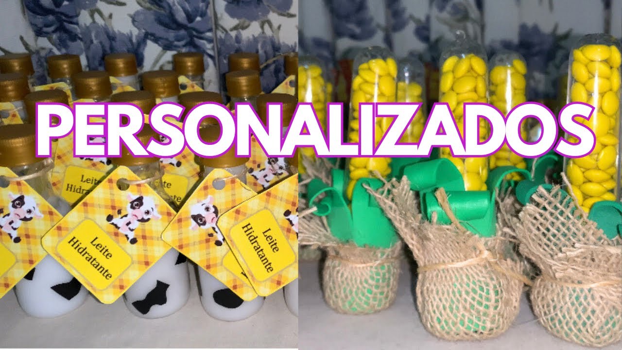 Enfeites Aniversario Tema FAZENDINHA - PERSONALIZADOS DIY E PAPELARIA #volg3 preparativos niver