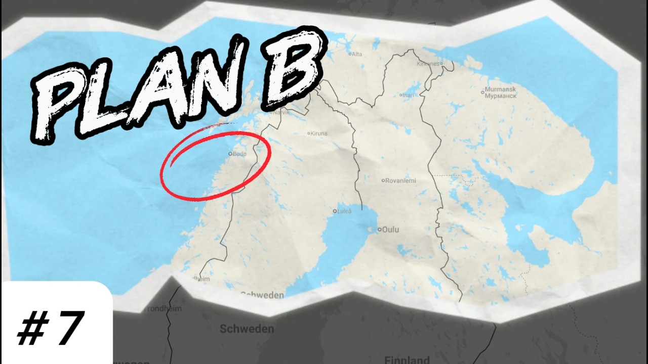 Der längste Umweg nach DAKAR - Teil 7  - Über Inseln nach Schweden