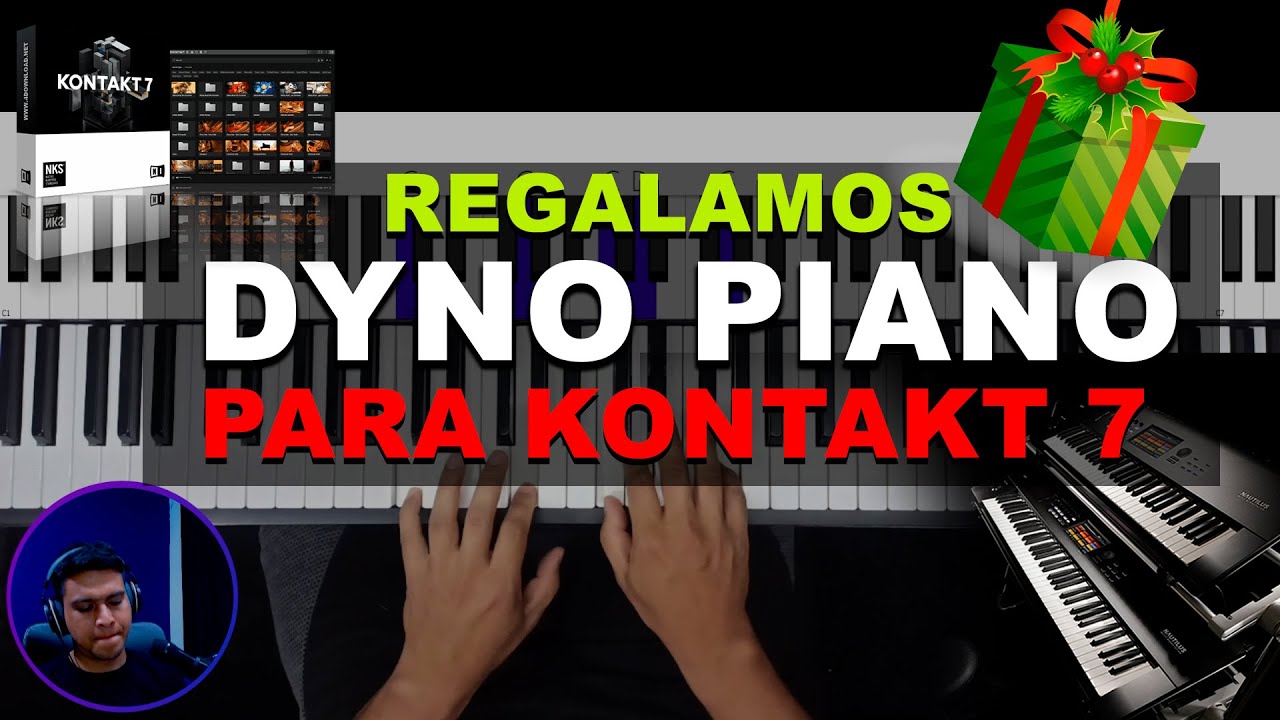 Descarga Gratuita: LIBRERIA de Dyno Piano para Kontakt 7 - EL MEJOR SONIDO DE DYNO PIANO