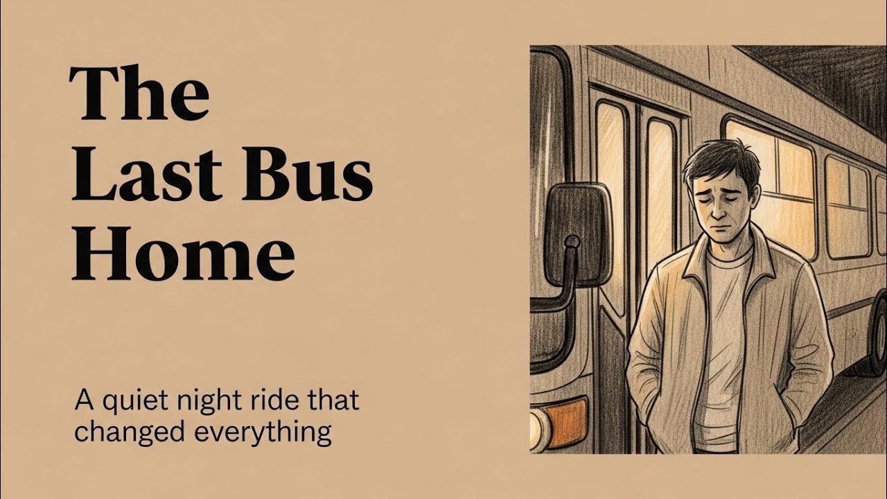The Last Bus Home – Emotional Short Story | Calm English Story Reading