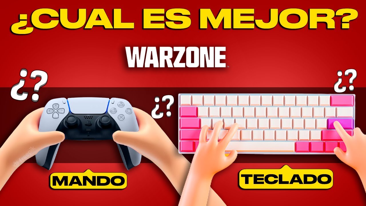 el TECLADO es MEJOR que el MANDO en WARZONE? | AIM ASSITS? MANDO vs TECLADO y RATÓN en WARZONE