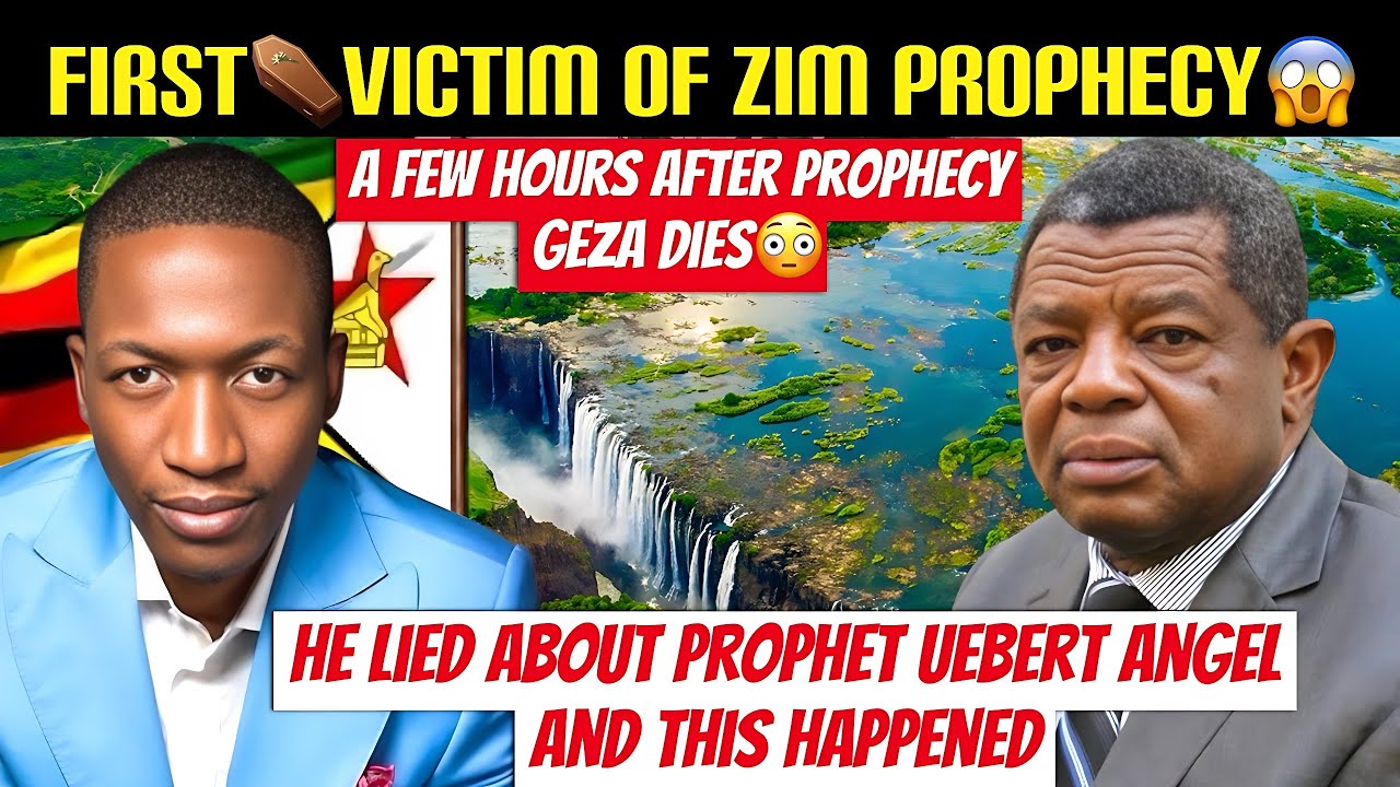 BREAKING‼️One Death Left😱Prophet Uebert Angel’s SCARY Prophecy Shakes🇿🇼As Cde Geza Dies At 82..