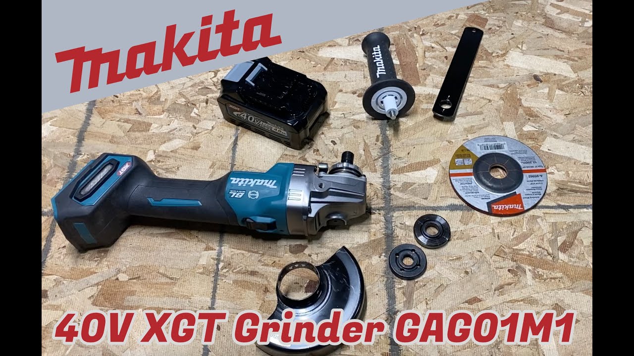 Makita 40 Volt XGT Grinder GAG01M1