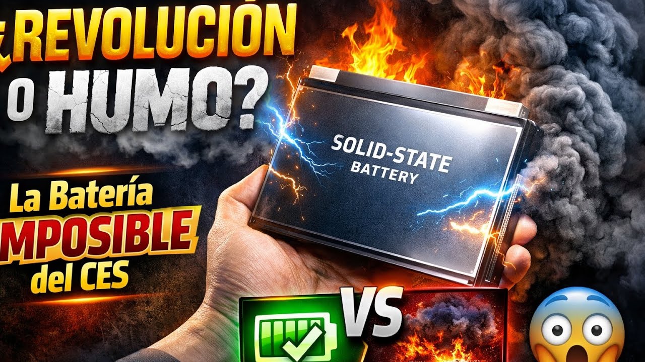 LA BATERÍA DEFINITIVA, 100.000 ciclos, estado sólido, de 0 a 100 en 5 minutos o es todo humo