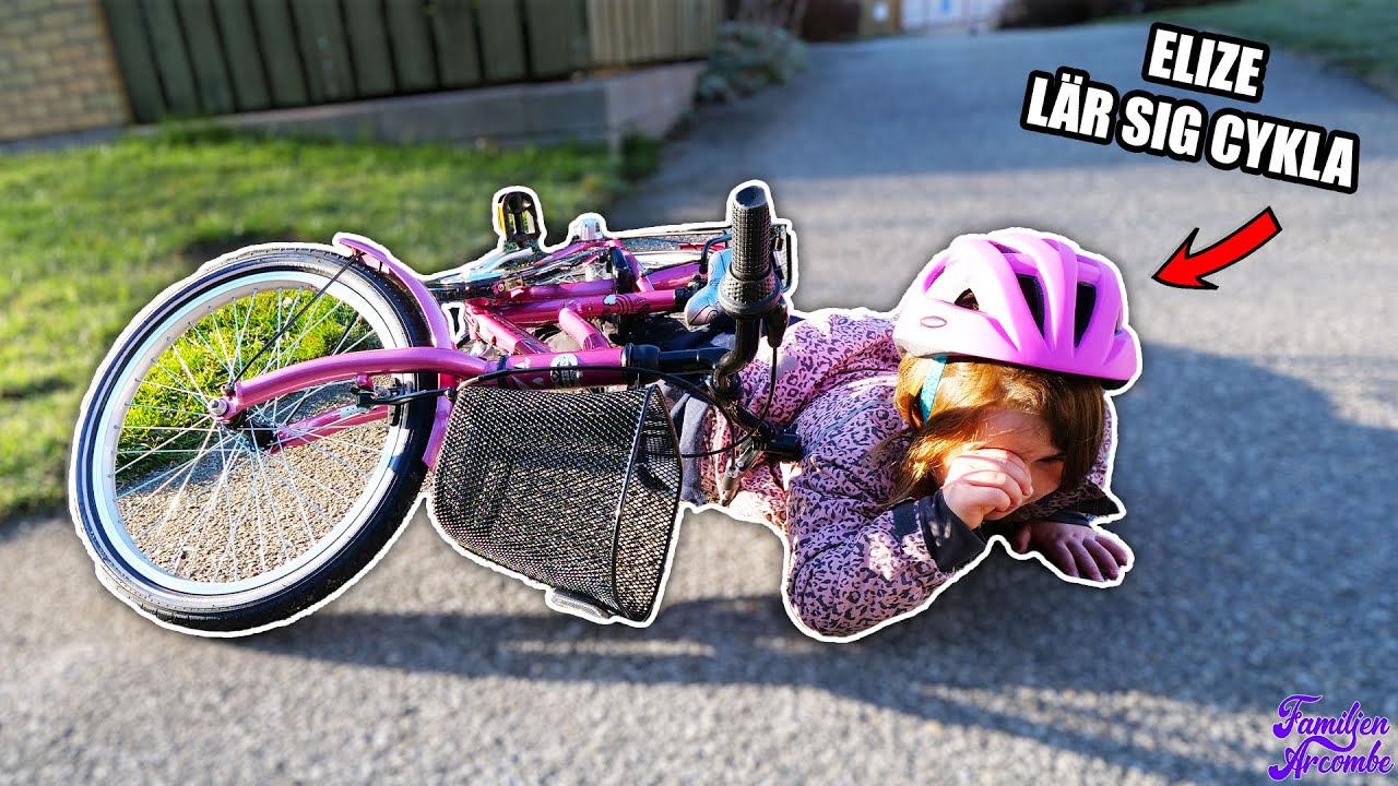 ELIZE FÖRSÖKER LÄR SIG CYKLA och får köpa VILKEN CYKEL HON VILL | VLOGG