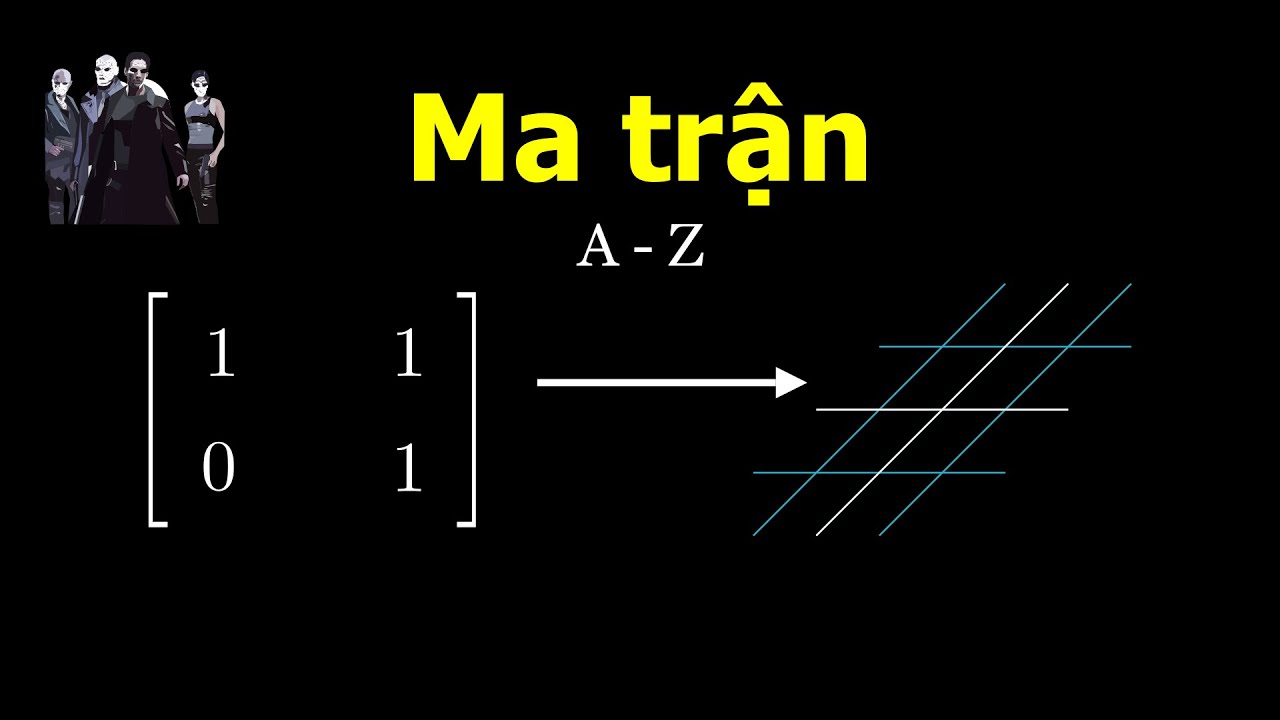 Ma trận — Nền tảng của AI