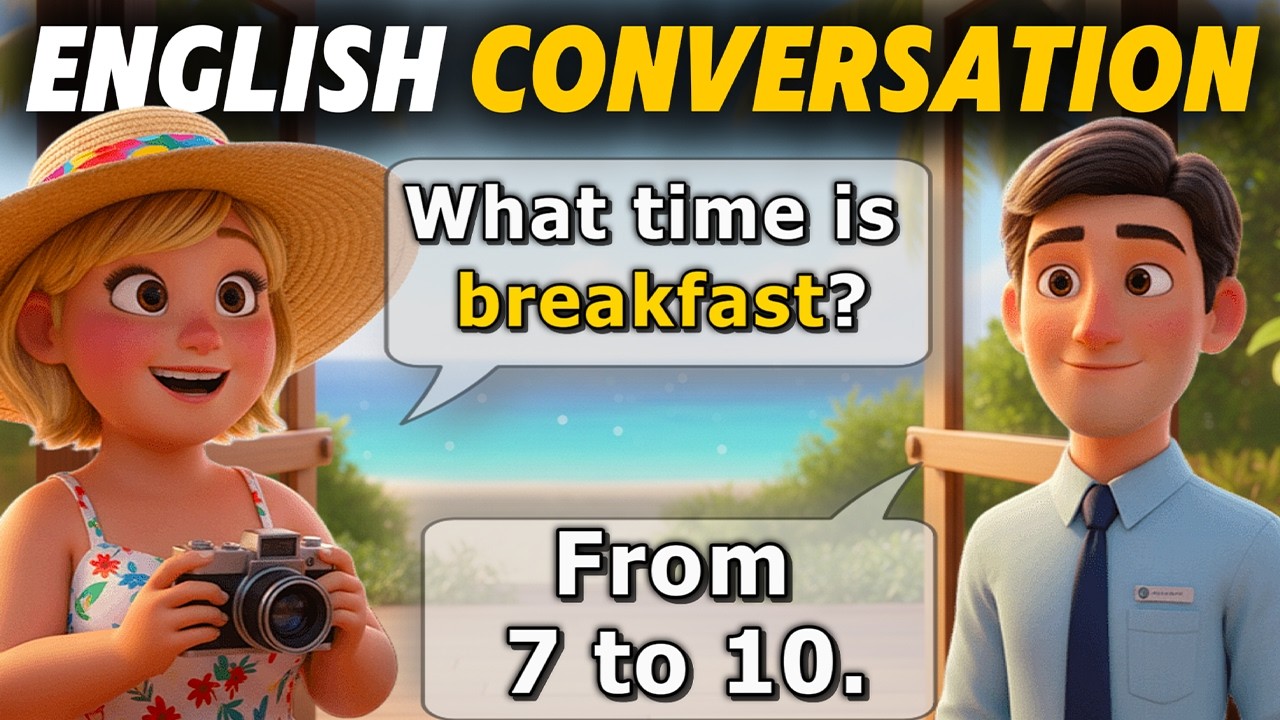 Simple English Conversation for Beginners | Speaking Practice