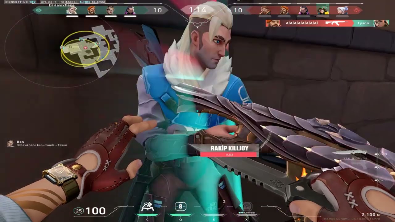 LA KAY LA KAY LAA KAAYYYYY :DDD VALORANT KOMİK ANLAR