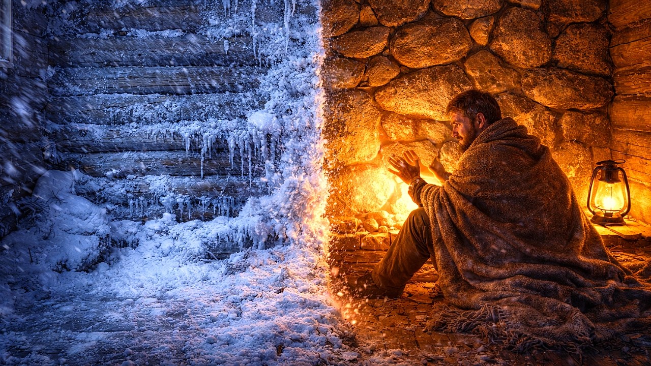 Everyone Laughed at the Rock Wall Inside His Cabin — Until It Kept Radiating Heat Three Days Later