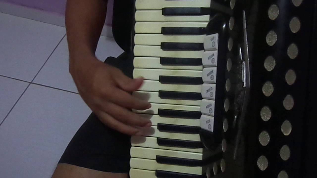 melhorando sua Harmonia 5 na musica  REI DO BARALHO para iniciantes no acordeon