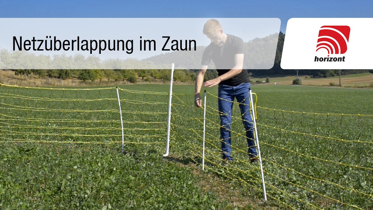 Schafzaun - Schafnetze verbinden