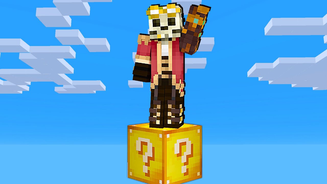NOWY SURVIVAL LUCKY BLOCK - JAK PRZEŻYĆ NA JEDNYM LUCKY BLOCK W MINECRAFT?