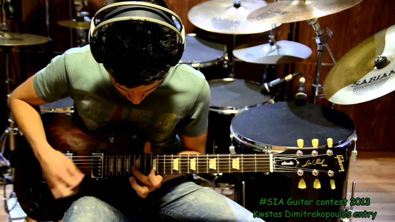 #SIA Guitar contest 2013 Kostas Dimitrakopoulos entry
