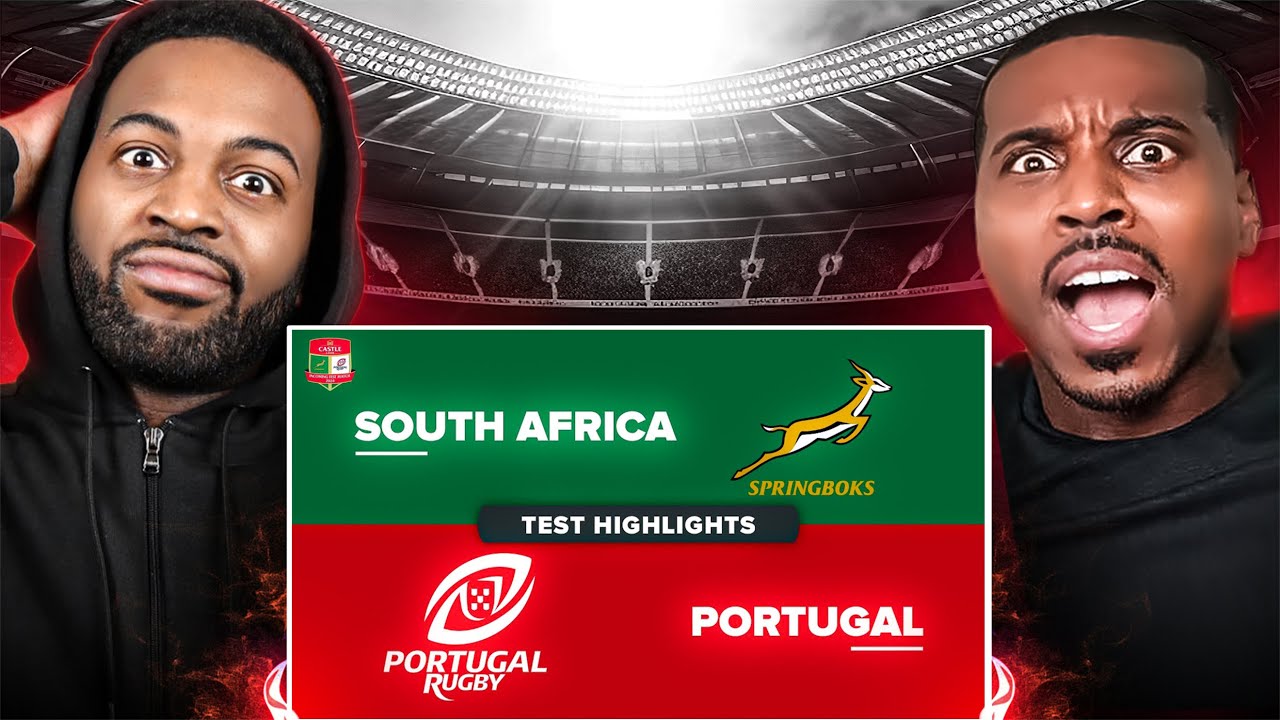 BOKS WENT CRAZY!!..HIGHLIGHTS | SOUTH AFRICA v PORTUGAL (Reaction)