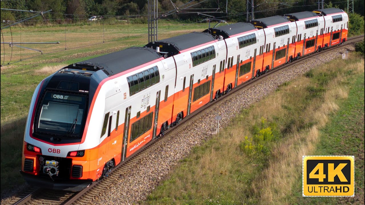 🆕 Stadler KISS CityJet for ÖBB (six-car EMUs) VUZ Velim test centre 🆕