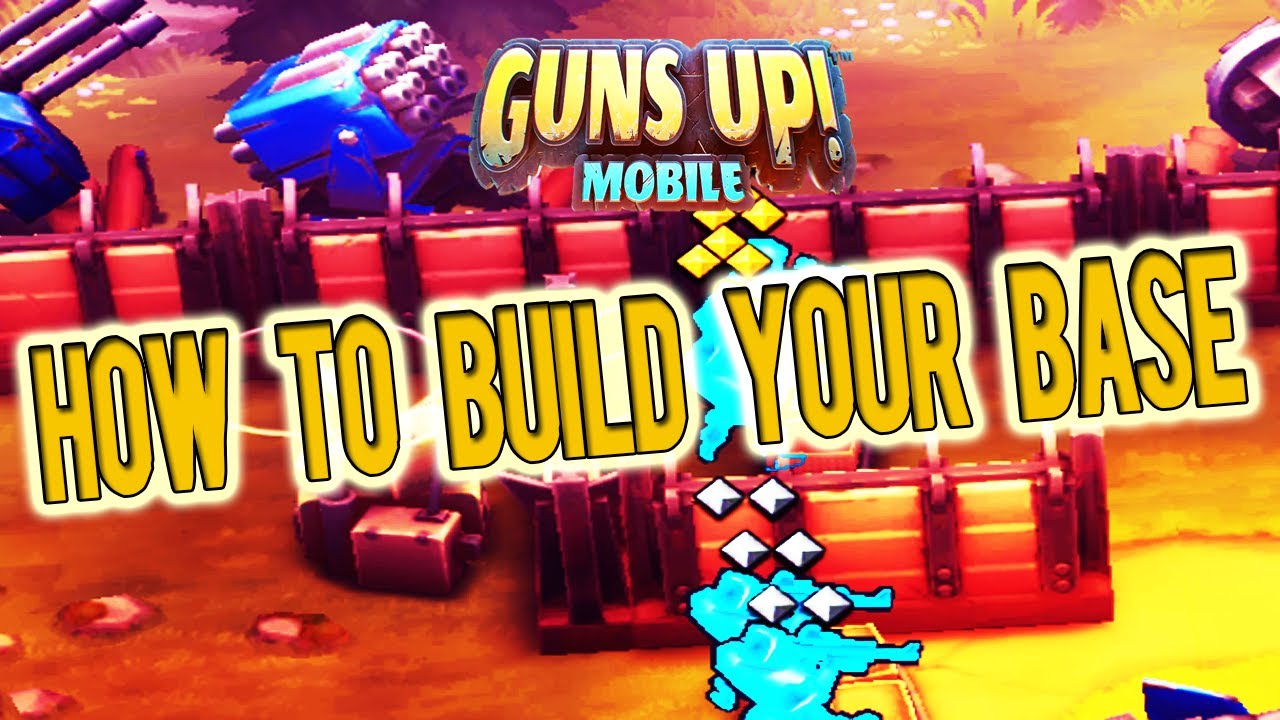 Новая база | Как построить базу с высоким контролем | GUNS UP! Mobile