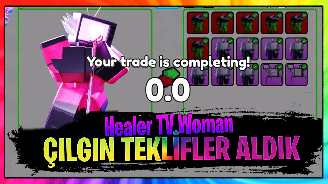 Healer TV Woman  Mythic NASIL ? GÜCÜ NE ? DEĞERİ NE KADAR ? 🚽 Roblox Skibidi Toilet Tower Defense