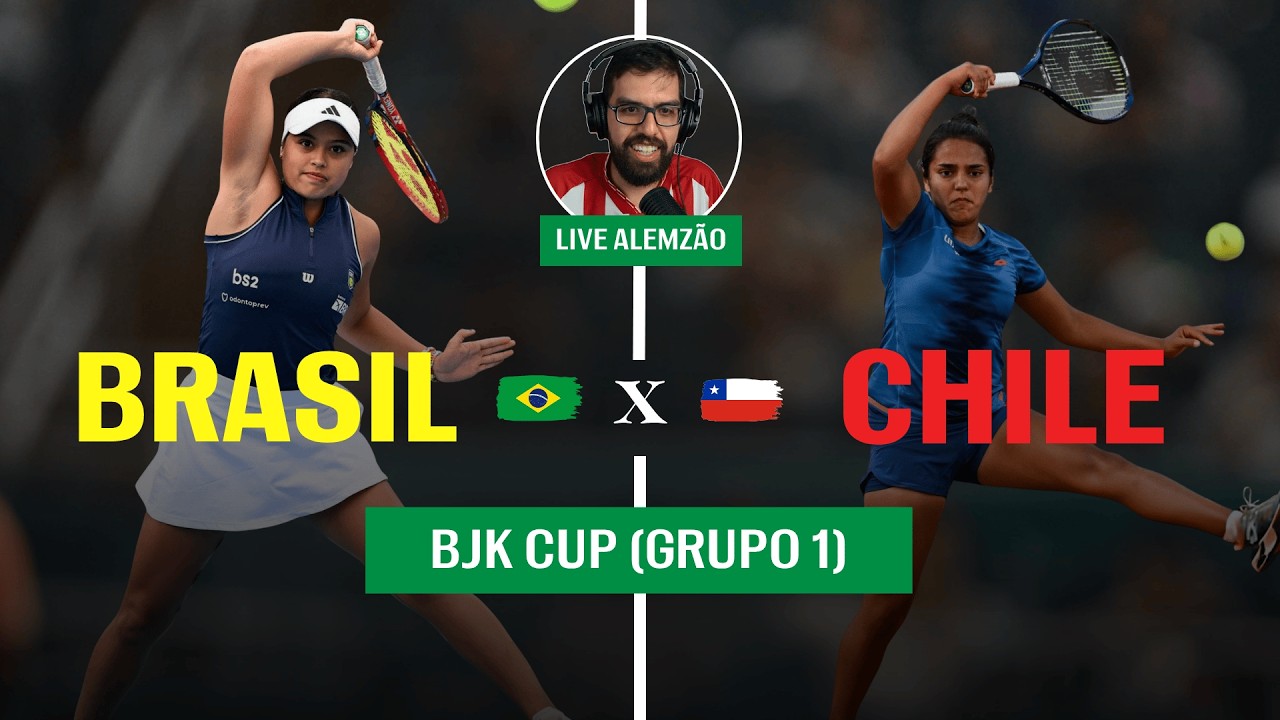 LIVE ALEMZ&Atilde;O | NAN&Aacute; SILVA (BRA) x Fernanda Labrana (CHI) | BJK Cup 2026 | Sem transmiss&atilde;o