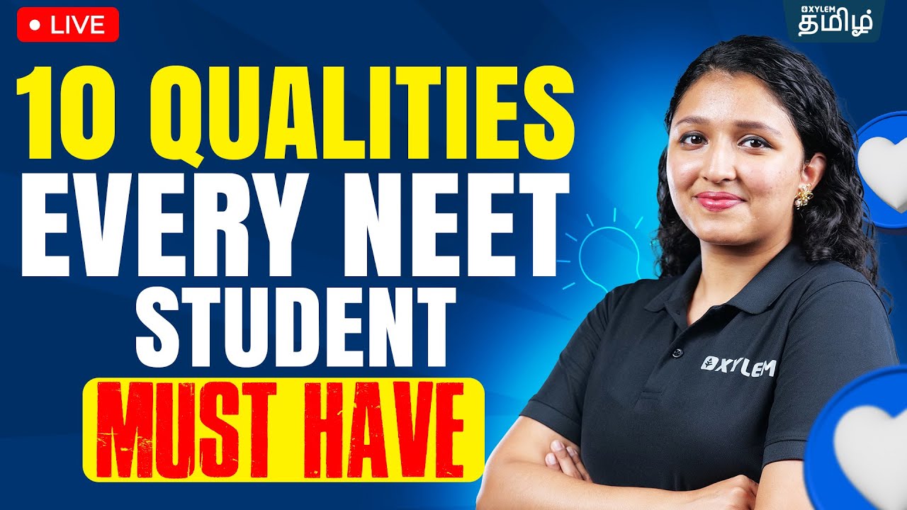 🧐Top 10 Qualities Every NEET STUDENTS Must Have 💯! | Tips & Tricks | NEET 2024 | Xylem NEET Tamil