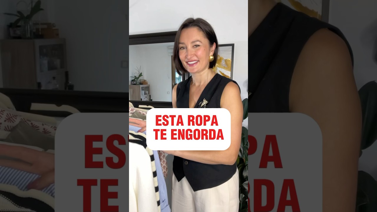 Est&aacute; Ropa Te Engorda #moda #shorts2024 #trucosdemoda