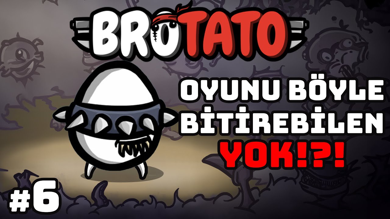 Dünyada Böyle Bitirebilen Yok?!? | Boğa Patitis Zorluk 5 | Brotato #6