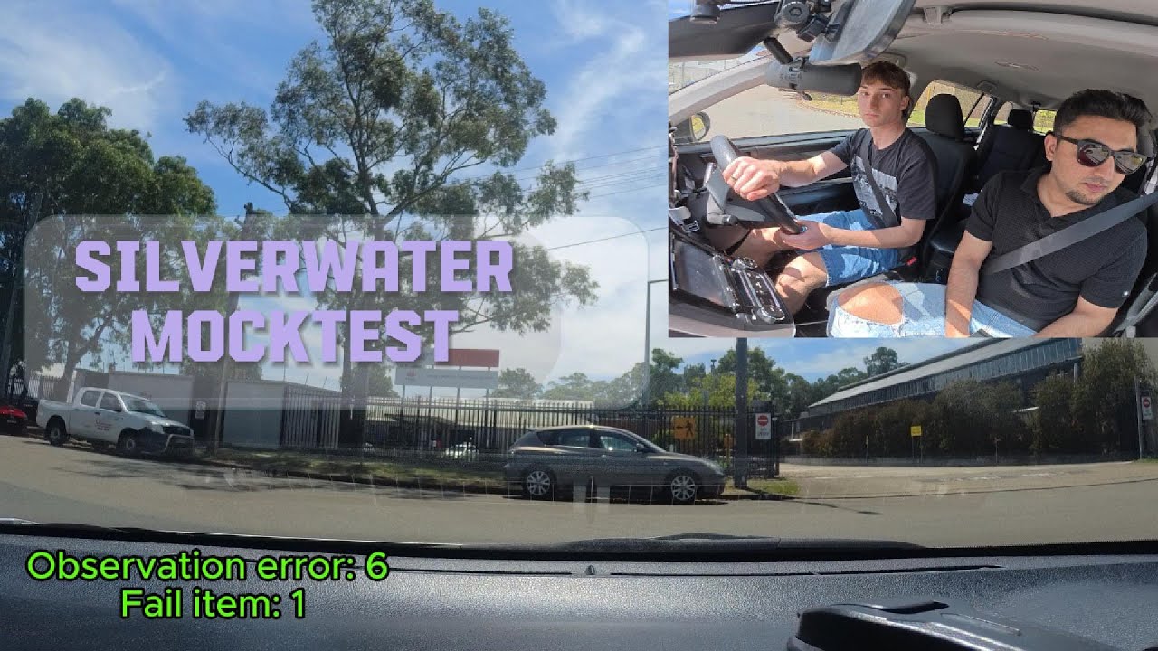 Silverwater test route| Mock test 2025