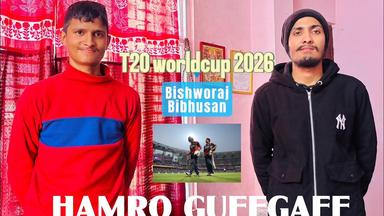 T20 World Cup | Team Nepal | Guffgaff with BISHWORAJ and BIBHUSHAN