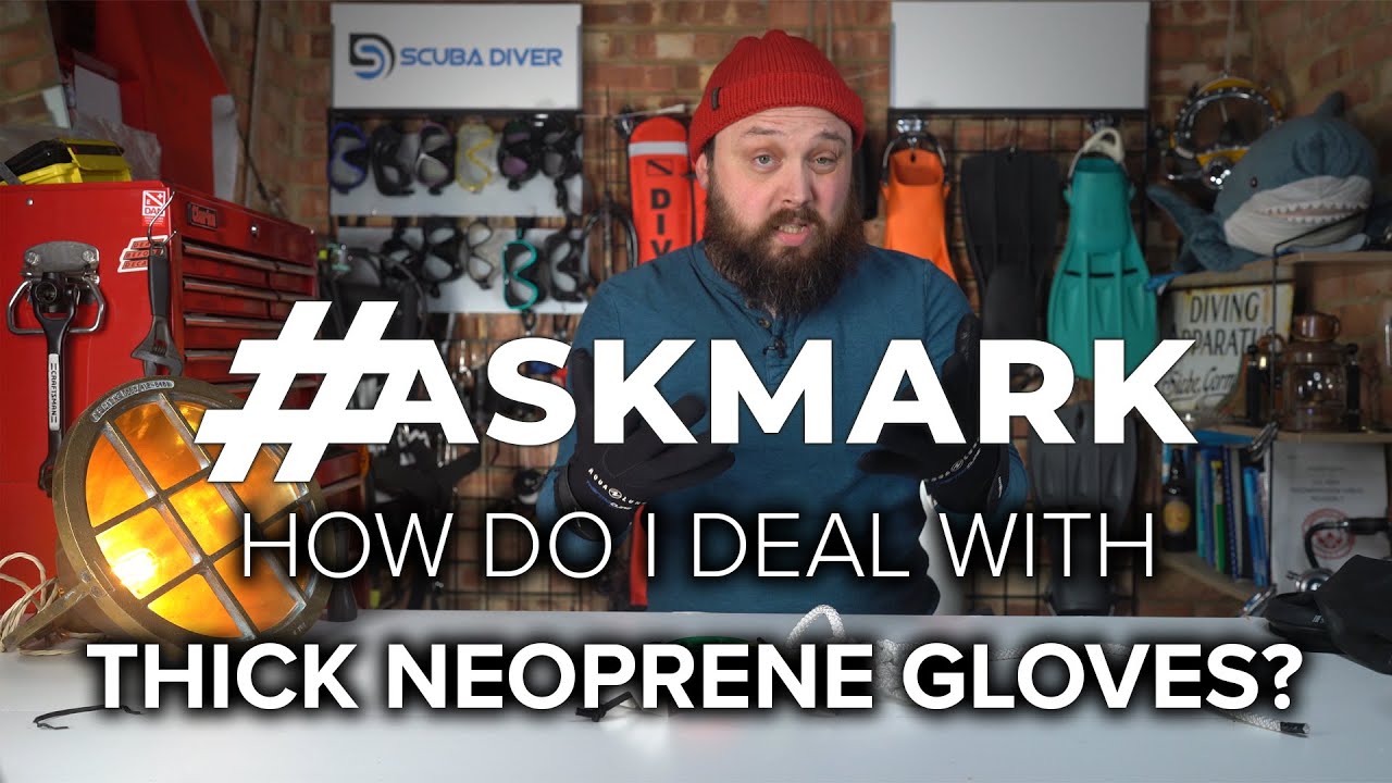 How To Dive With Thick Gloves Or Dry Gloves | Improve Dexterity In Cold Water
