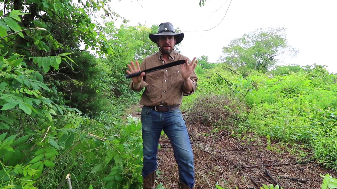 Machete Safety and How to use a Machete - Ranch Hand Tips
