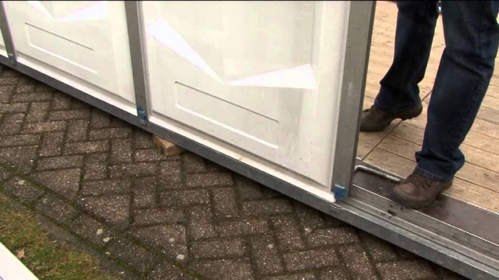 Opbouwen Aluminiumtent