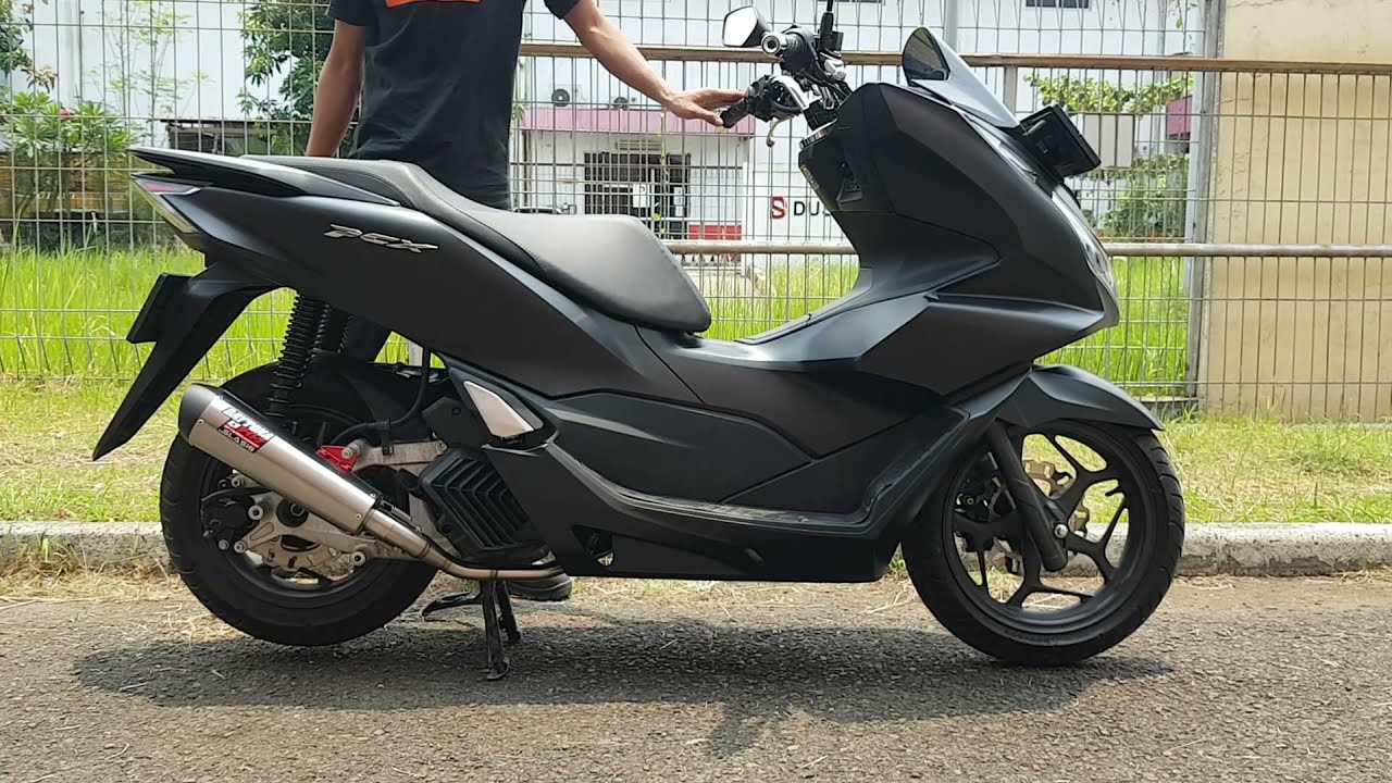 PCX160 Exhaust Daytona GP Taper Slash