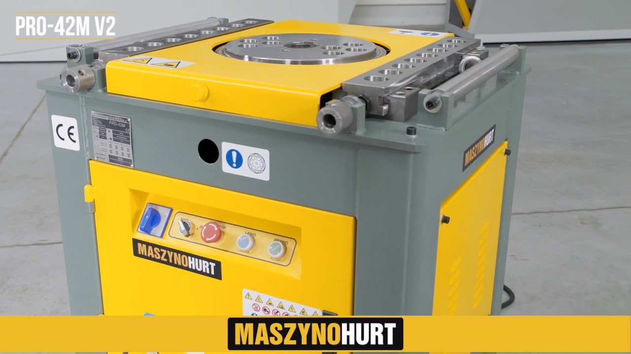 Giętarka PRO-42M V2 do prętów - maszynohurt.pl