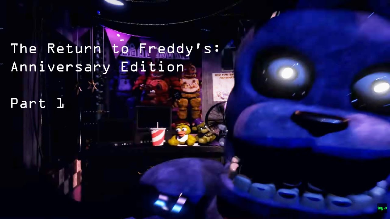 The Return to Freddy's: Anniversary Edition | Part 1 (Night 1-4)