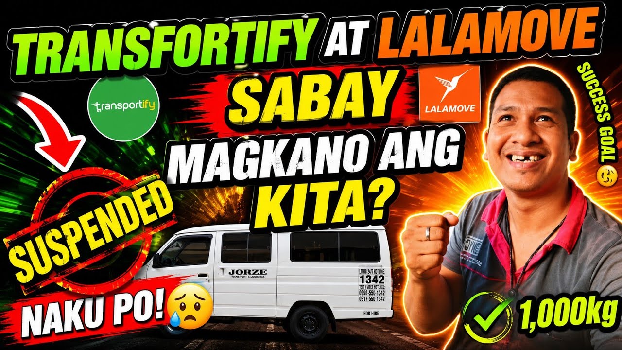 JORZE TV-Lalamove 1000kg Sabay transfortify : Magkano Kita sa Isang Araw?