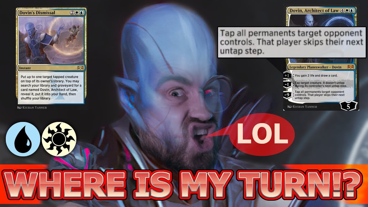 Opponent = Tapped! Dovins Dismissal Jaces Ruce Standard MTG Arena
