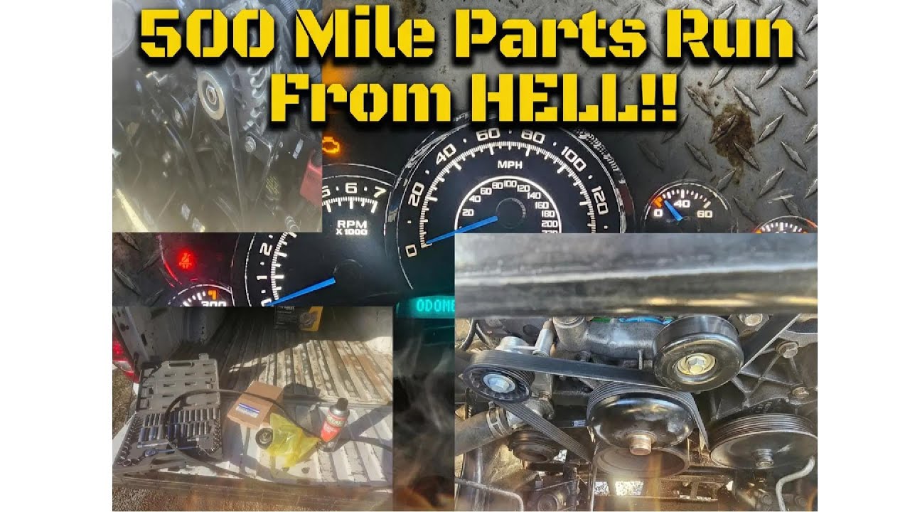 500 MILE PARTS RUN FROM HELL