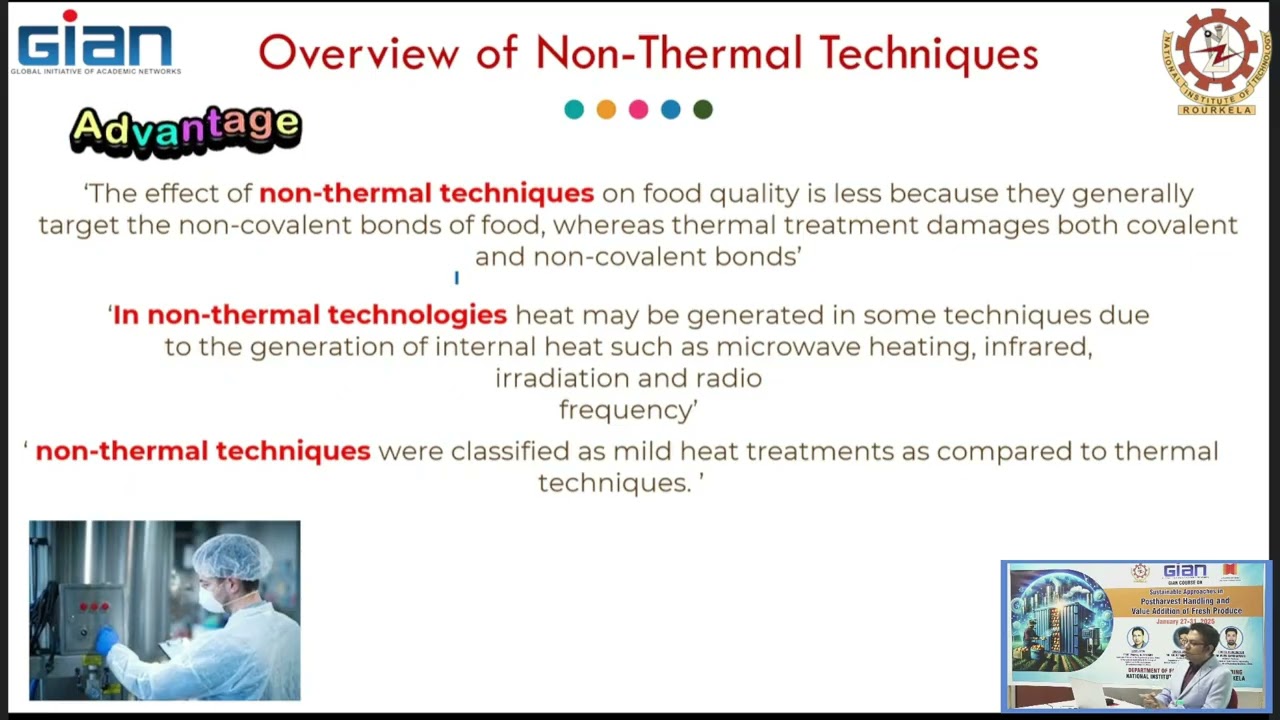 4. L4 - Non-Thermal Techniques for Fresh Produce Quality and Safety
