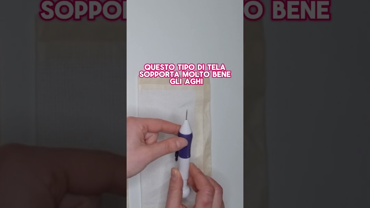Pro e Contro della tela Aida per Ago Magico/Punch Needle #agomagico #punchneedle #ricamo