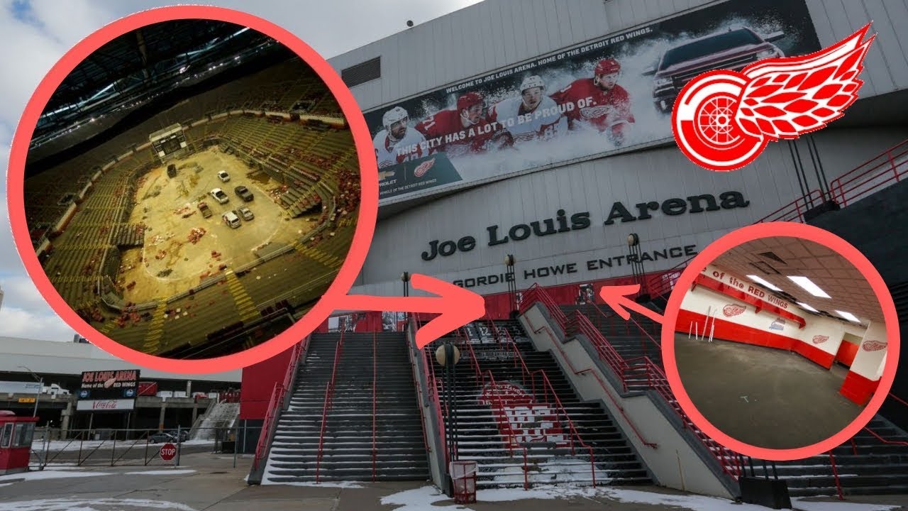 Inside The Abandoned Joe Louis Arena - HOCKEYTOWN, Detroit Red Wings