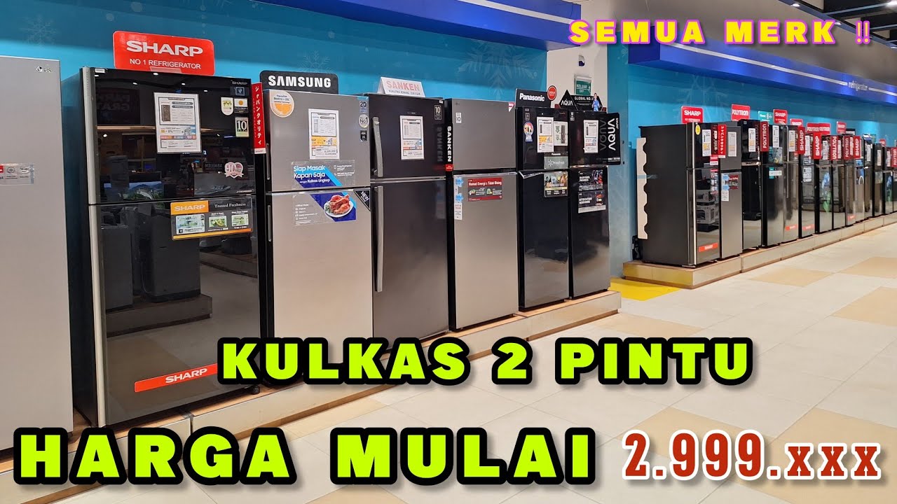 Daftar Harga Kulkas 2 Pintu Semua Merk Terbaru 2024‼️ Juli 2024 🔸 Berikut Spesifikasi