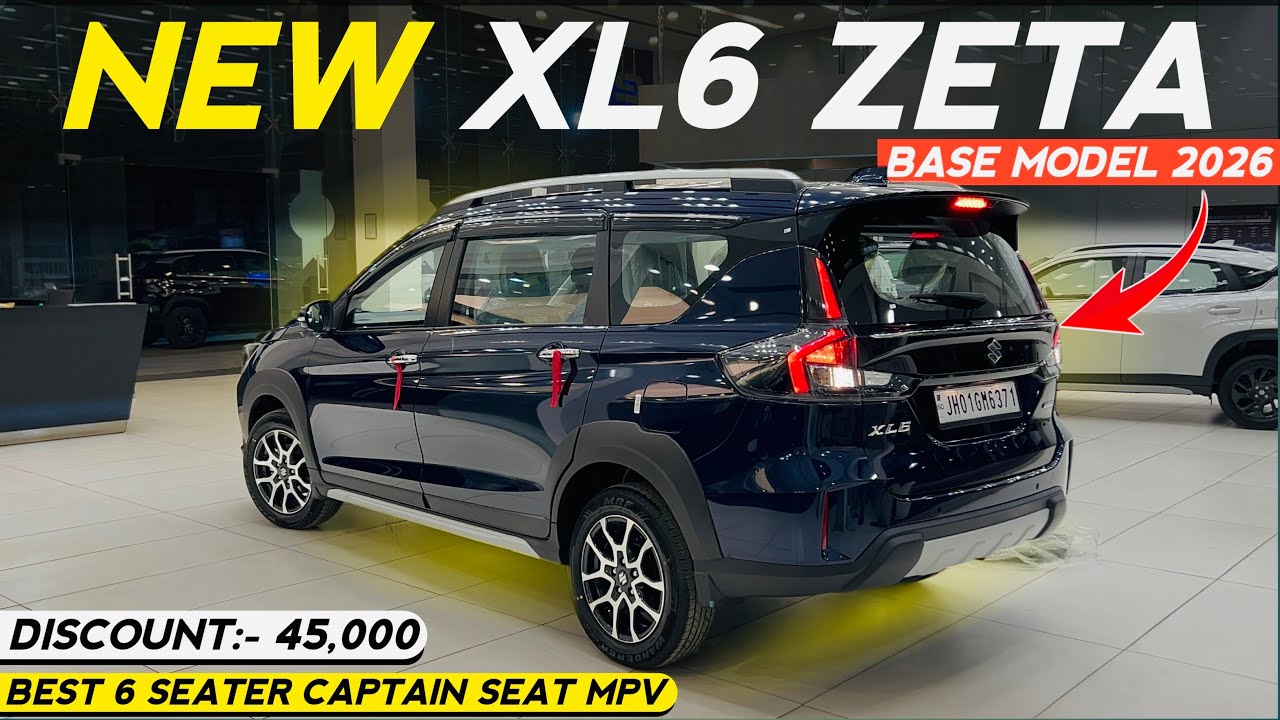 Maruti Suzuki XL6 Zeta 2026 New Updated Model GST Price Features Mileage All Details 