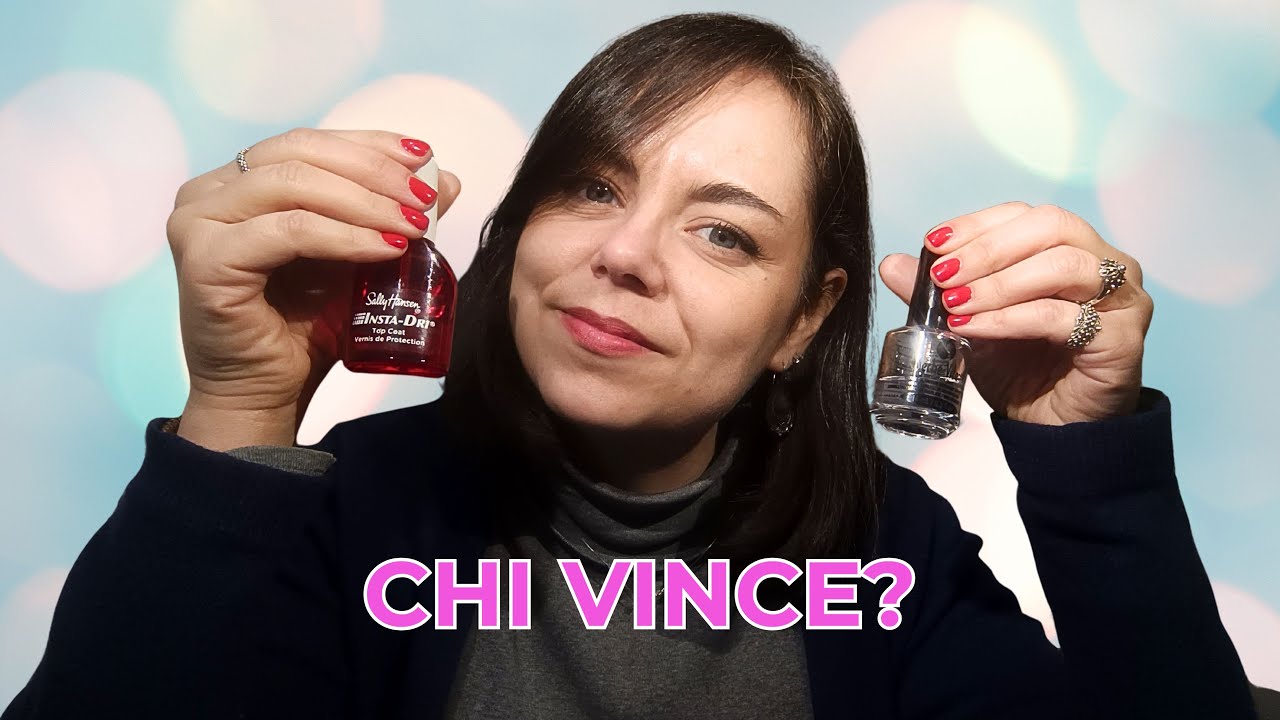 Sally Hansen vs Seche Vite: quale &egrave; il migliore top coat?