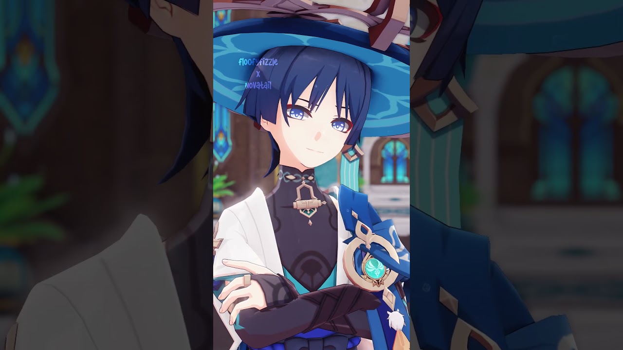 pov; you ask wanderer for a hug #wanderer #scaramouche #genshin #mmd #genshinimpact #mikumikudance